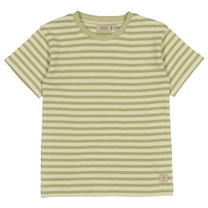 Wheat - Fabian T-shirt SS, Green Strip